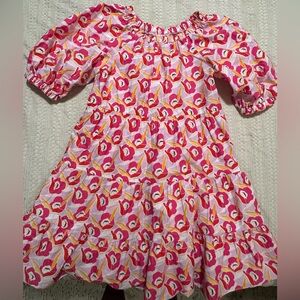 Zara Floral Pink and Red Dress | Size 11/12